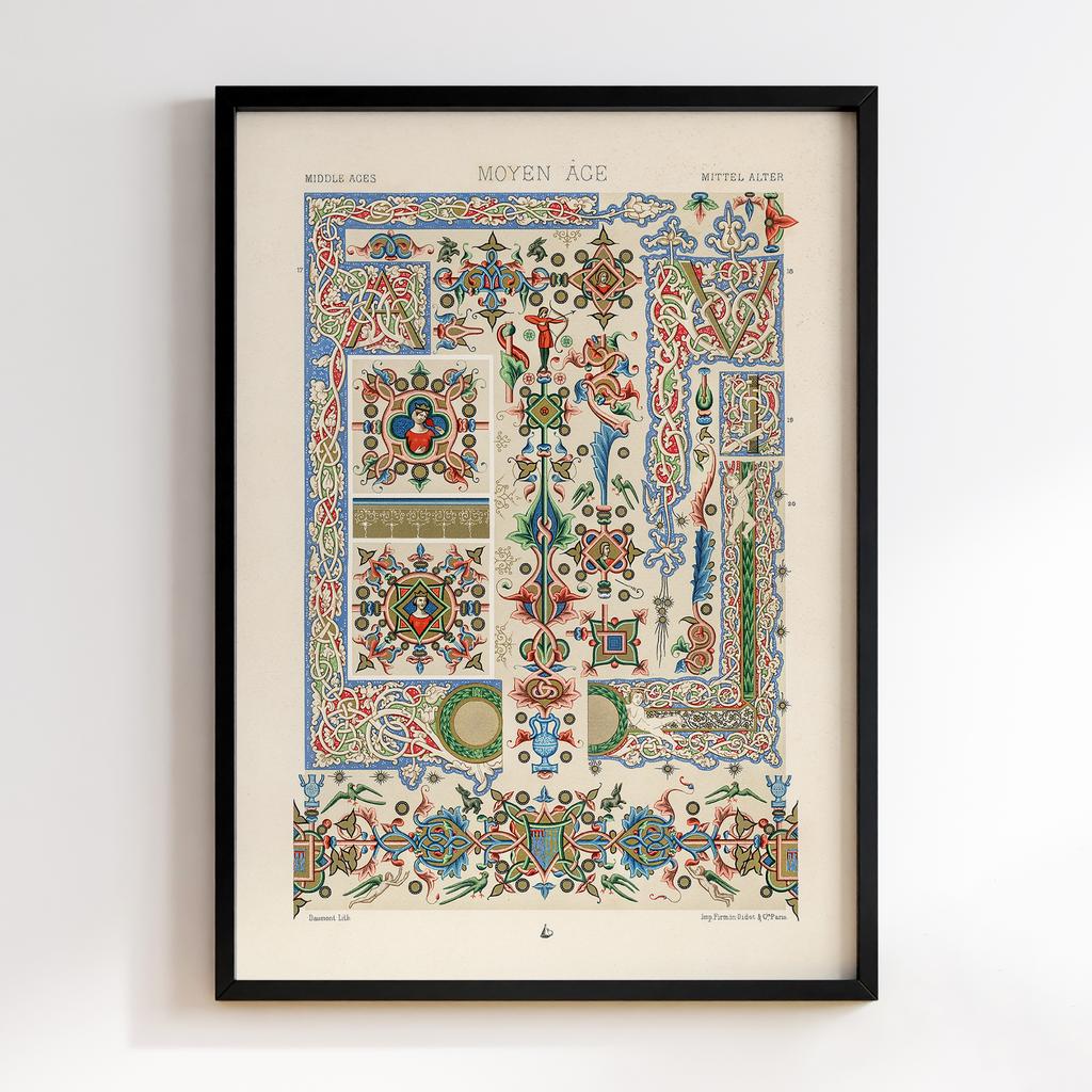 Постер Огюст Альберт Расіне (Albert Racinet) AR08