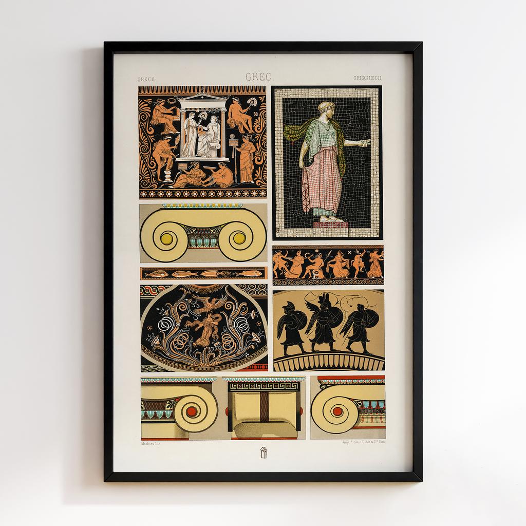 Постер Огюст Альберт Расіне (Albert Racinet) AR10