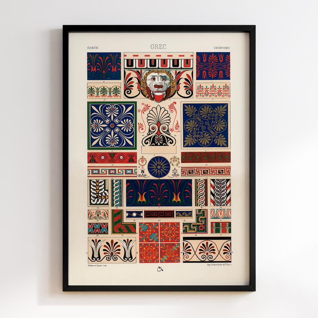 Постер Огюст Альберт Расіне (Albert Racinet) AR13