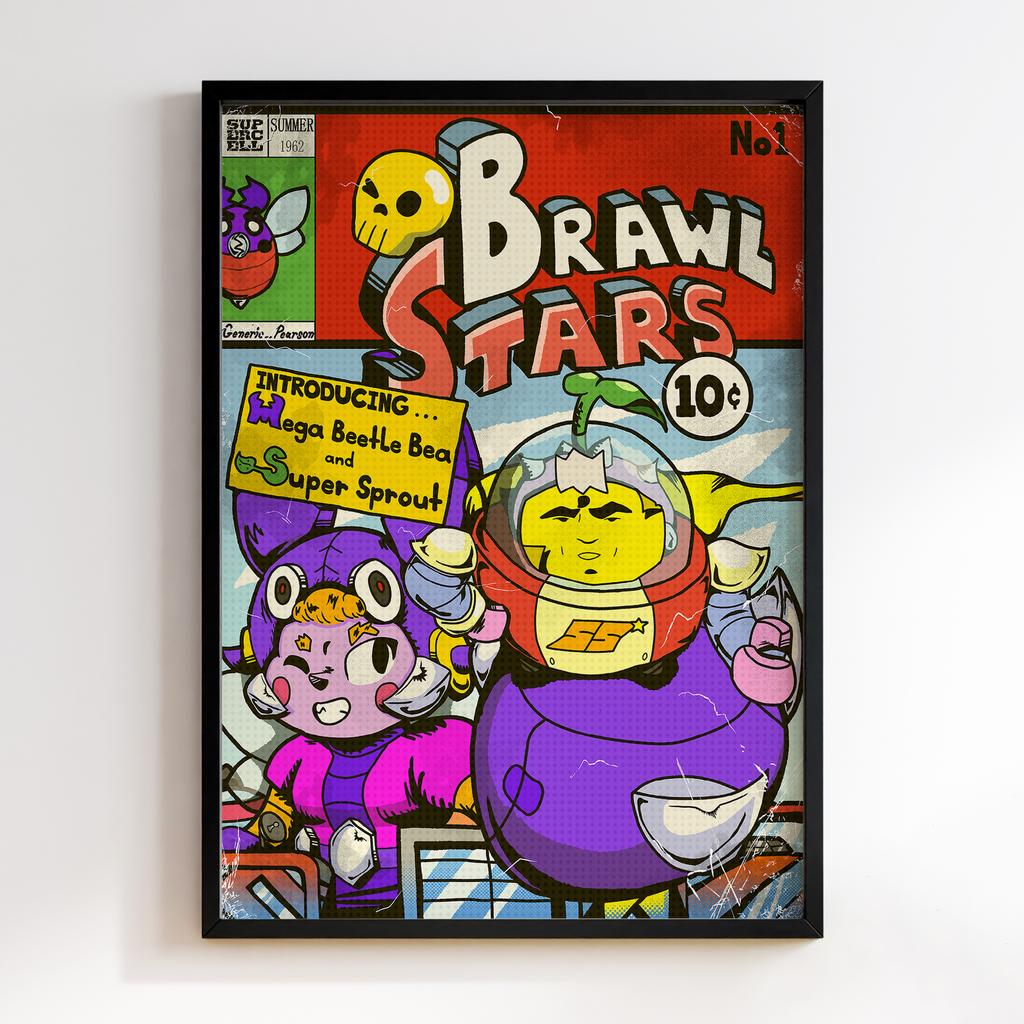 Постер Бравл Старс (Brawl Stars) BS02