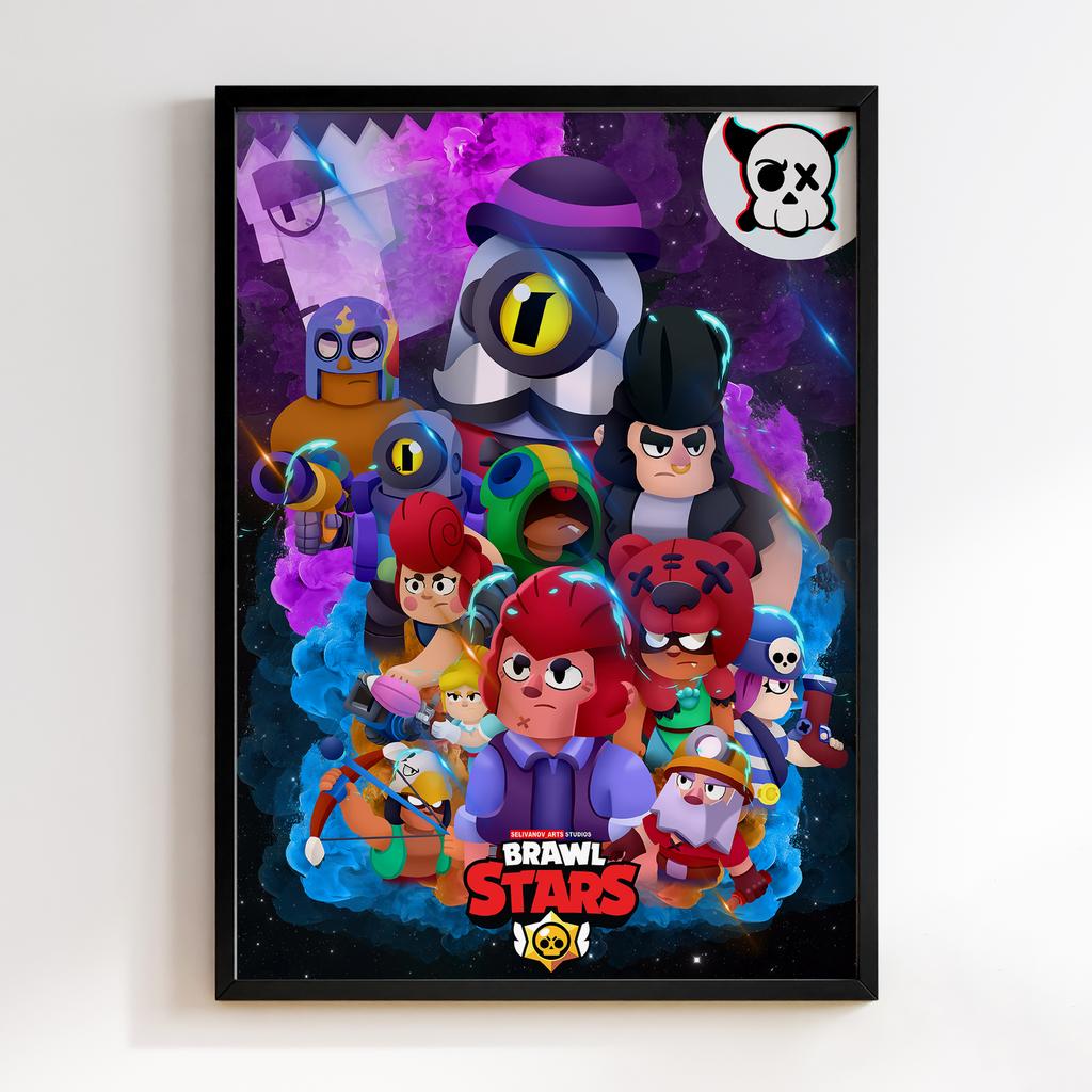 Постер Бравл Старс (Brawl Stars) BS03