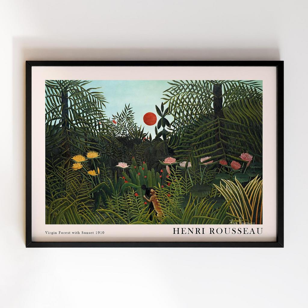 Постер Анрі Руссо (Henri Rousseau) HR07