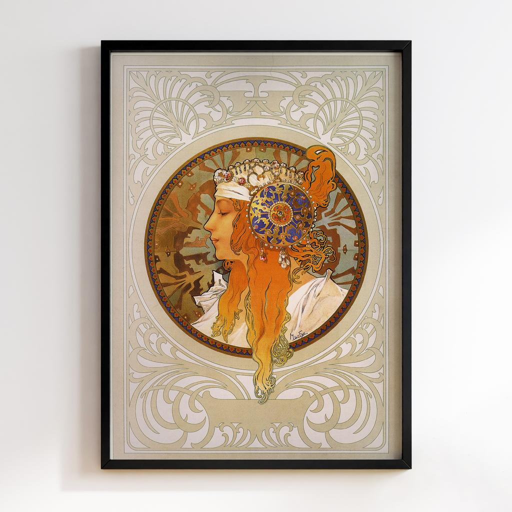 Постер Альфонс Муха (Alfons Mucha Bitter Oriental) AM08