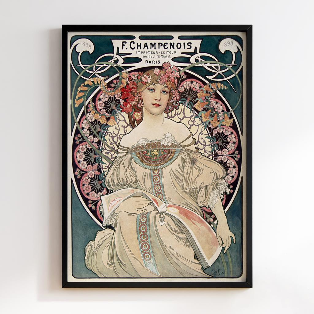 Постер Альфонс Муха (Alfons Mucha Bitter Oriental) AM10