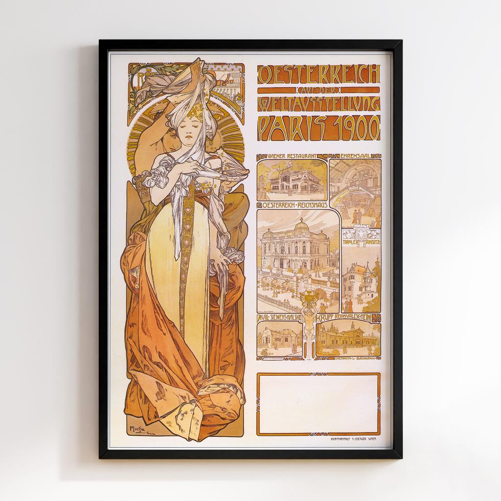 Постер Альфонс Муха (Alfons Mucha Bitter Oriental) AM22