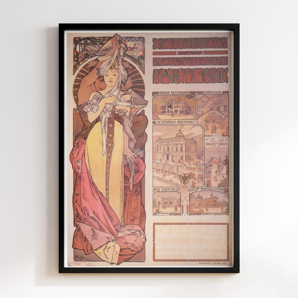 Постер Альфонс Муха (Alfons Mucha Bitter Oriental) AM25