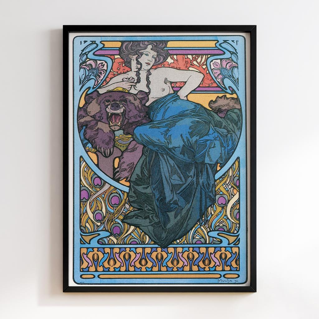 Постер Альфонс Муха (Alfons Mucha Bitter Oriental) AM33