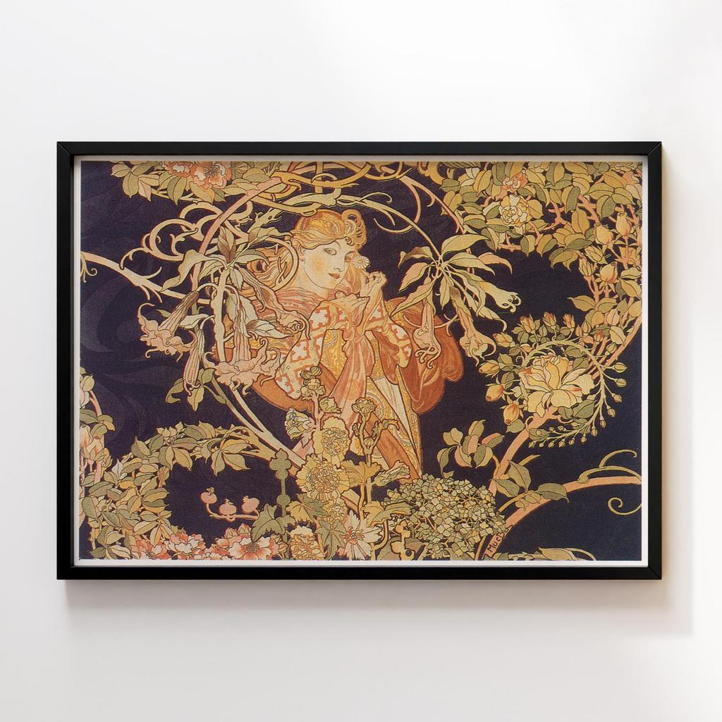 Постер Альфонс Муха (Alfons Mucha Bitter Oriental) AM34