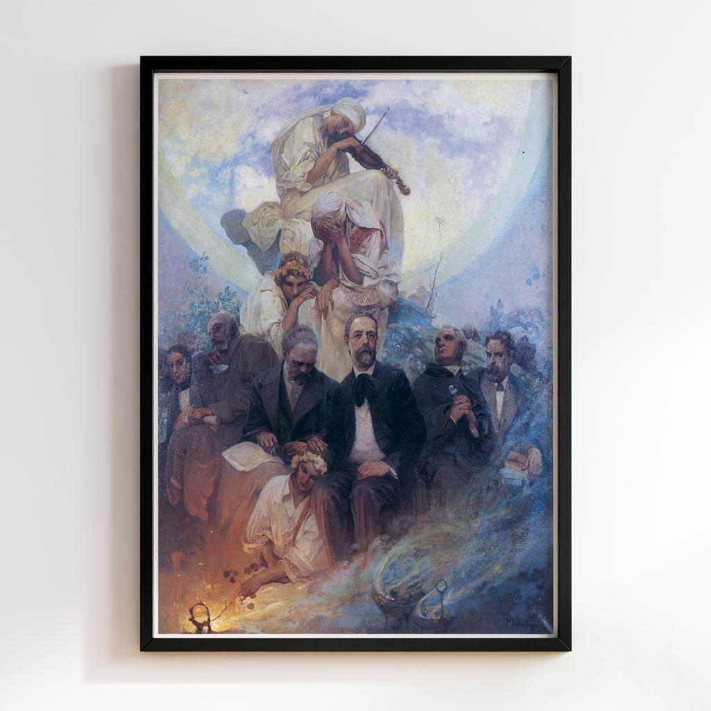 Постер Альфонс Муха (Alfons Mucha Bitter Oriental) AM36