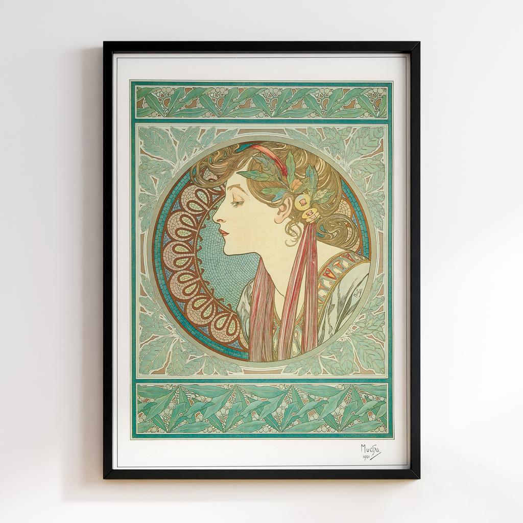 Постер Альфонс Муха (Alfons Mucha Bitter Oriental) AM37