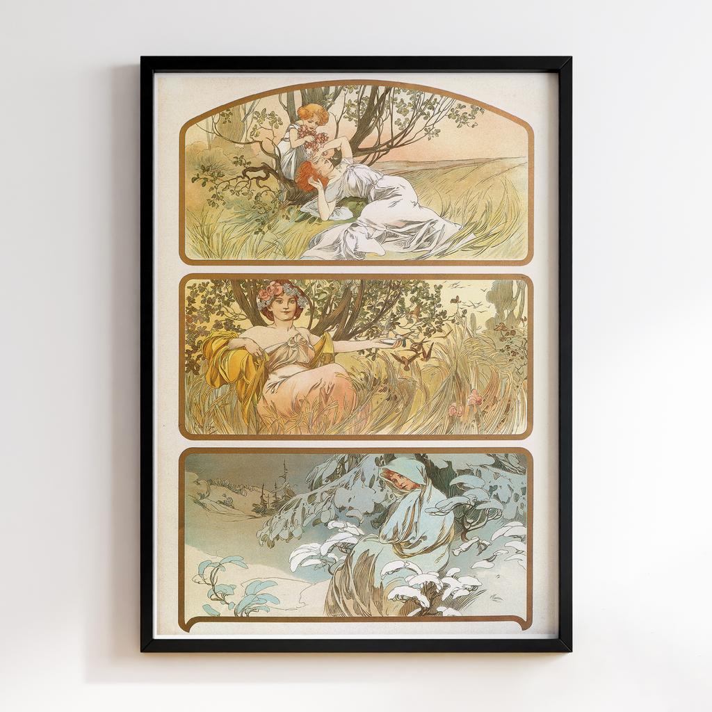 Постер Альфонс Муха (Alfons Mucha Bitter Oriental) AM45