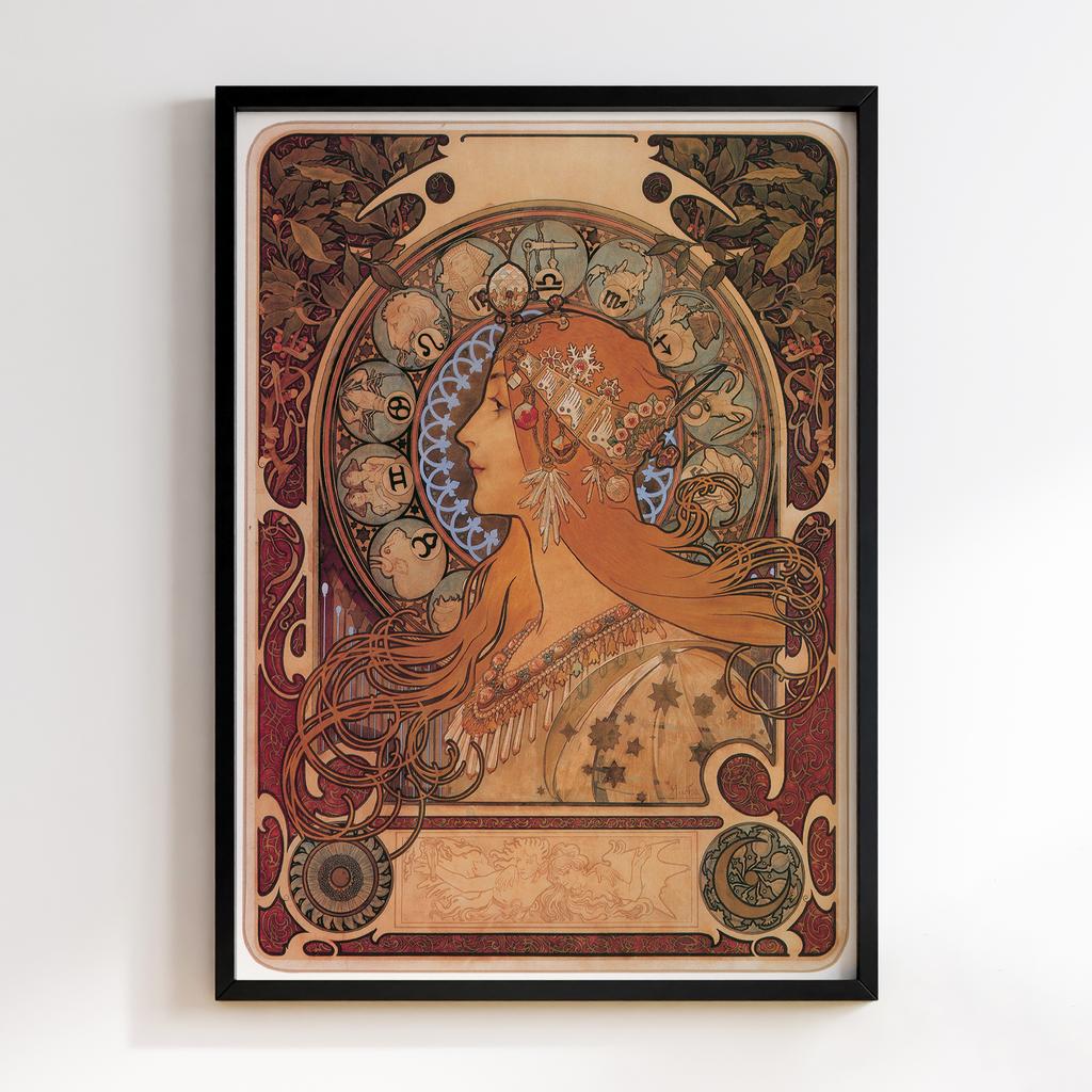 Постер Альфонс Муха (Alfons Mucha Bitter Oriental) AM48