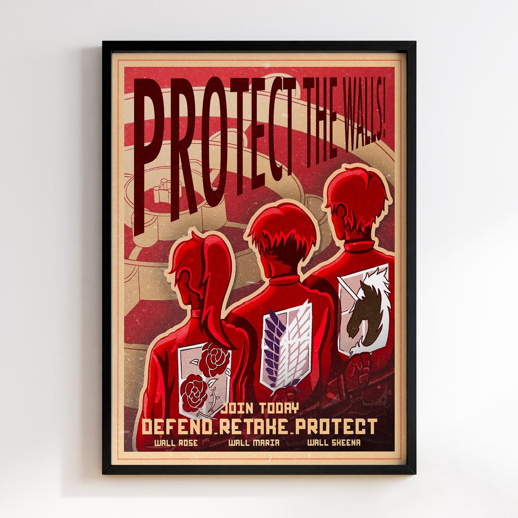 Постер Атака Титанів (Attack on Titan) AT60