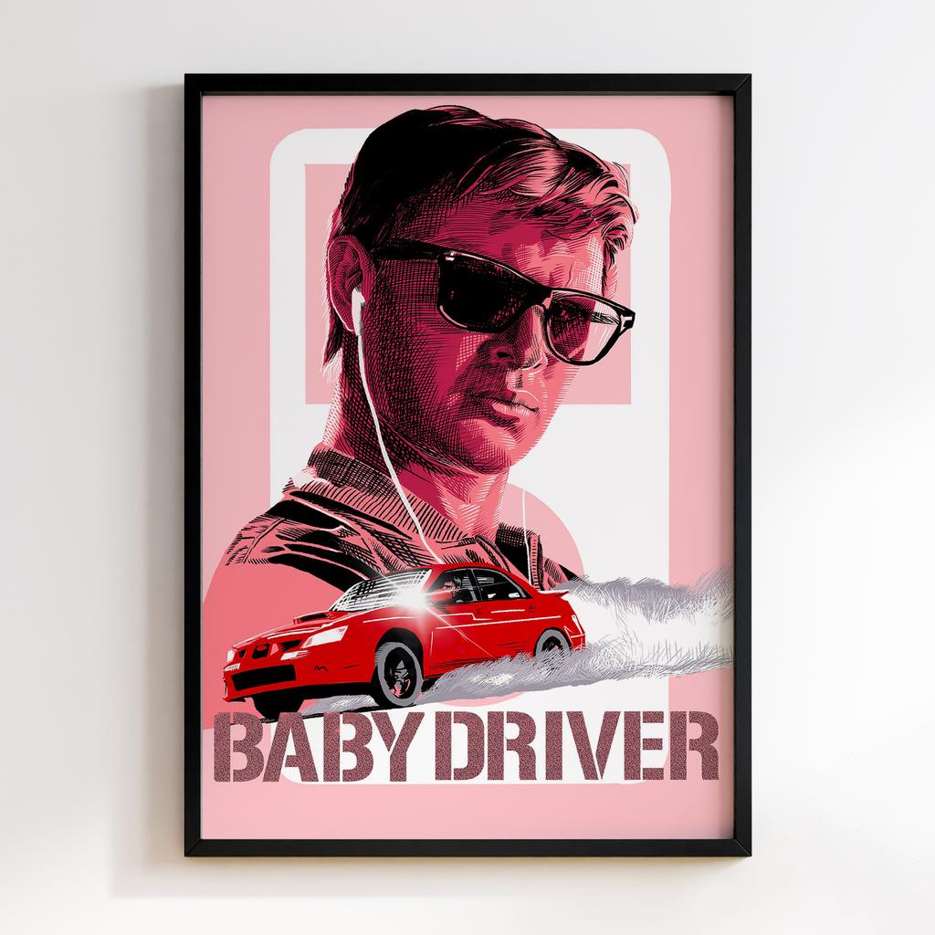 Постер Малюк на драйві (Baby Driver) BD01