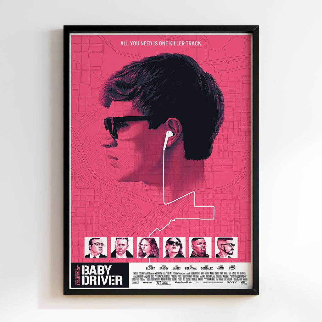 Постер Малюк на драйві (Baby Driver) BD05