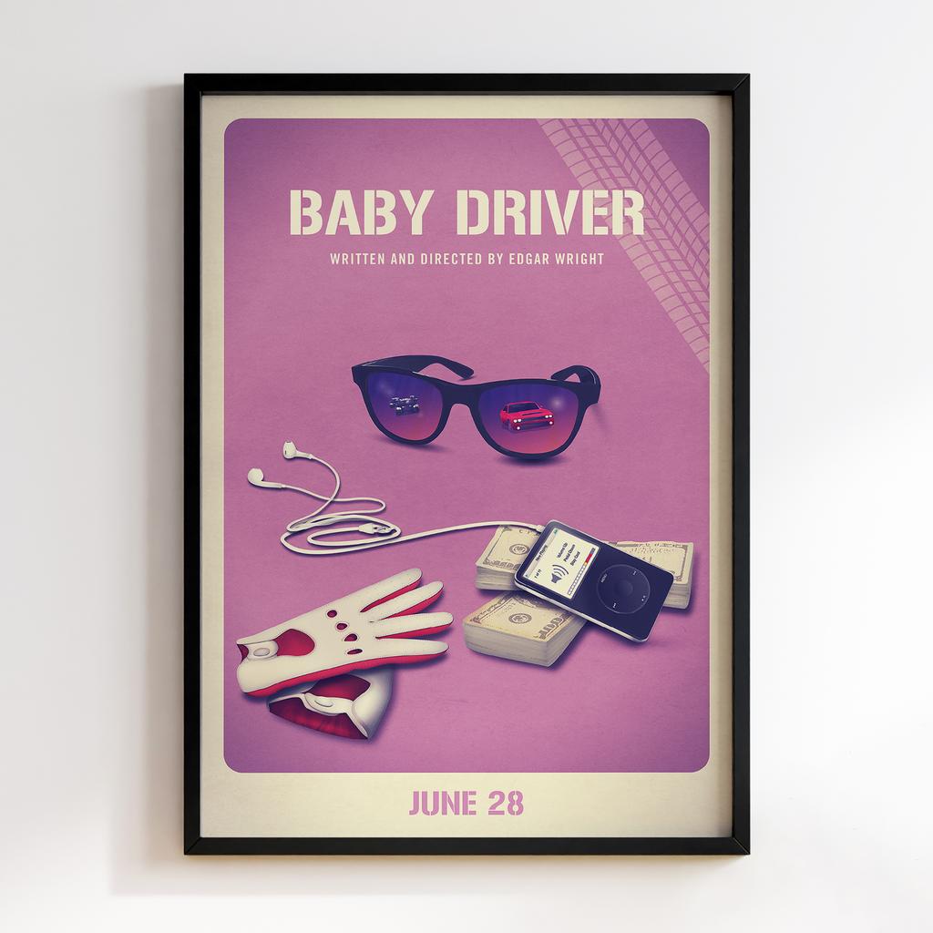 Постер Малюк на драйві (Baby Driver) BD07