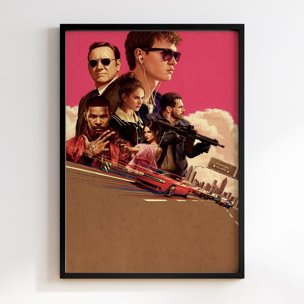Постер Малюк на драйві (Baby Driver) BD10