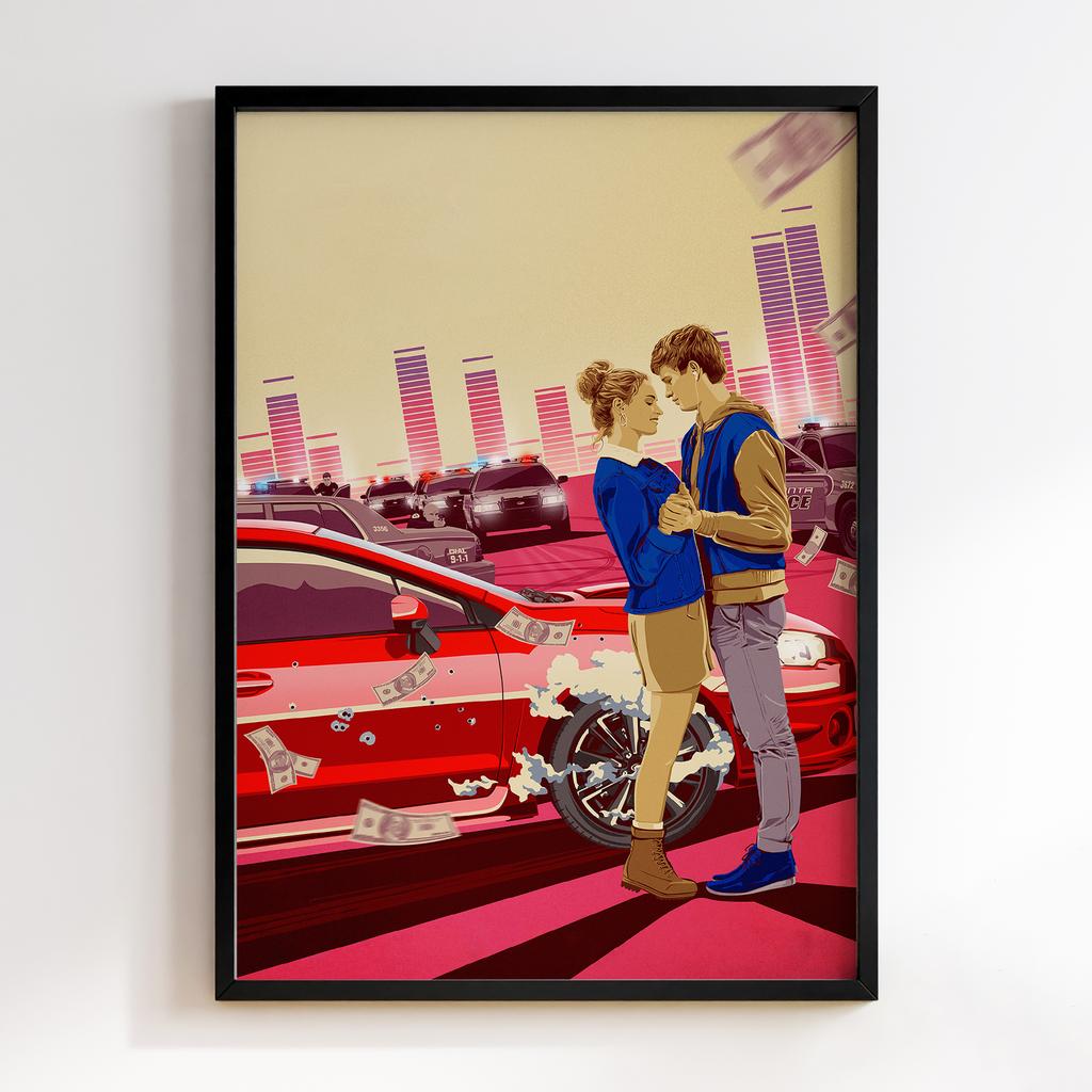 Постер Малюк на драйві (Baby Driver) BD14