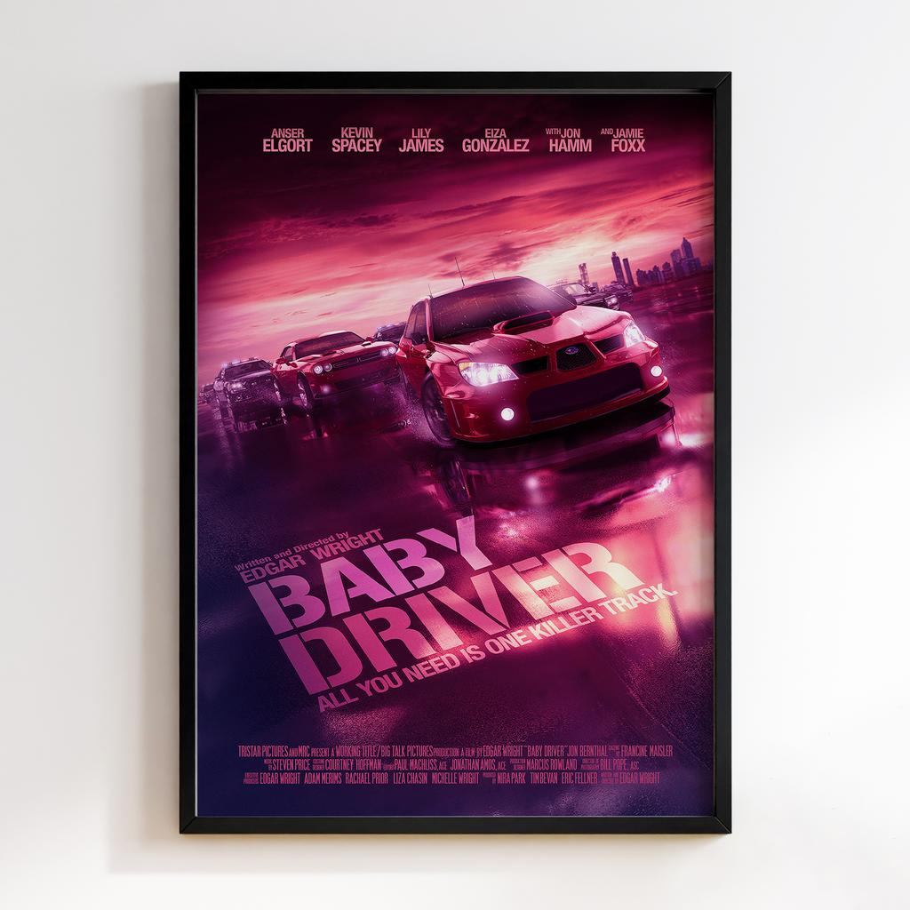 Постер Малюк на драйві (Baby Driver) BD19