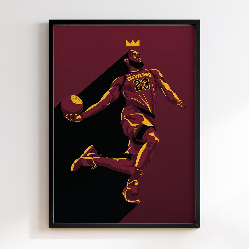 Постер Леброн Джеймс (LeBron James) LB02