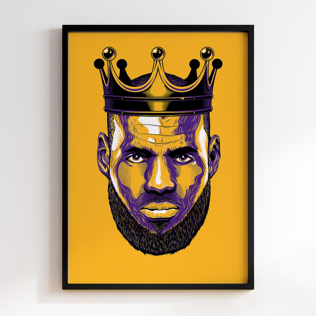 Постер Леброн Джеймс (LeBron James) LB03