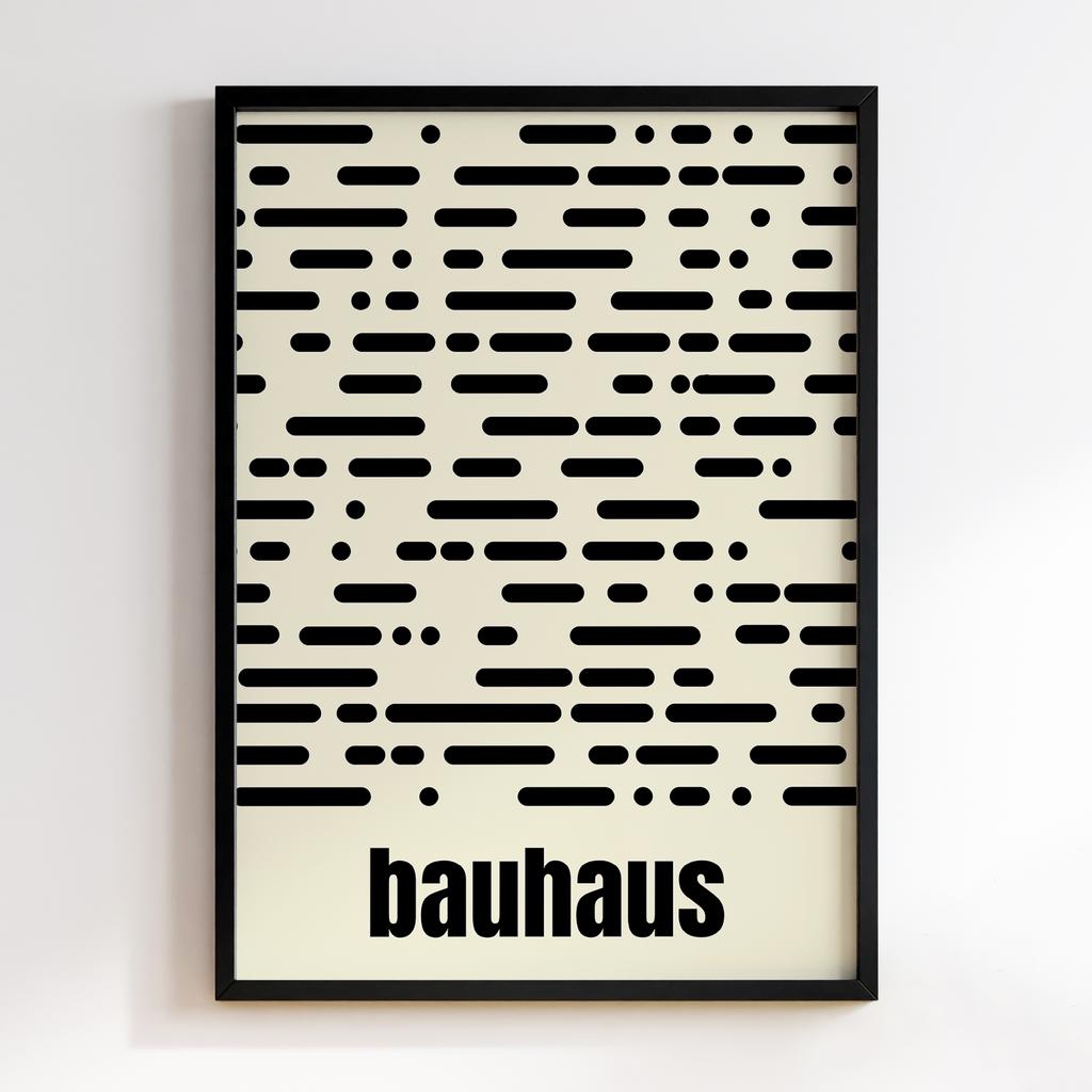 Постер Баухаус (Bauhaus) BU55