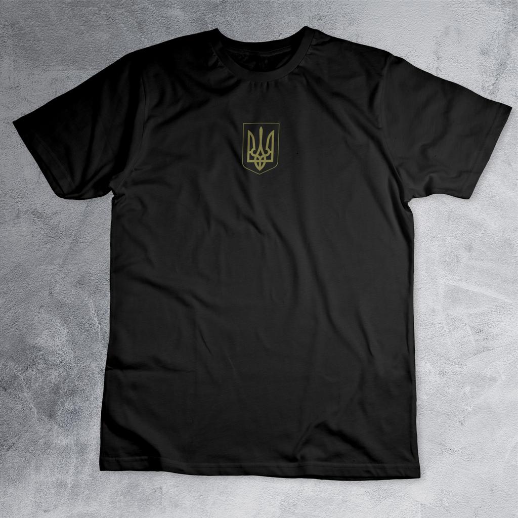Футболка з принтом "Золотий Герб" FT0009