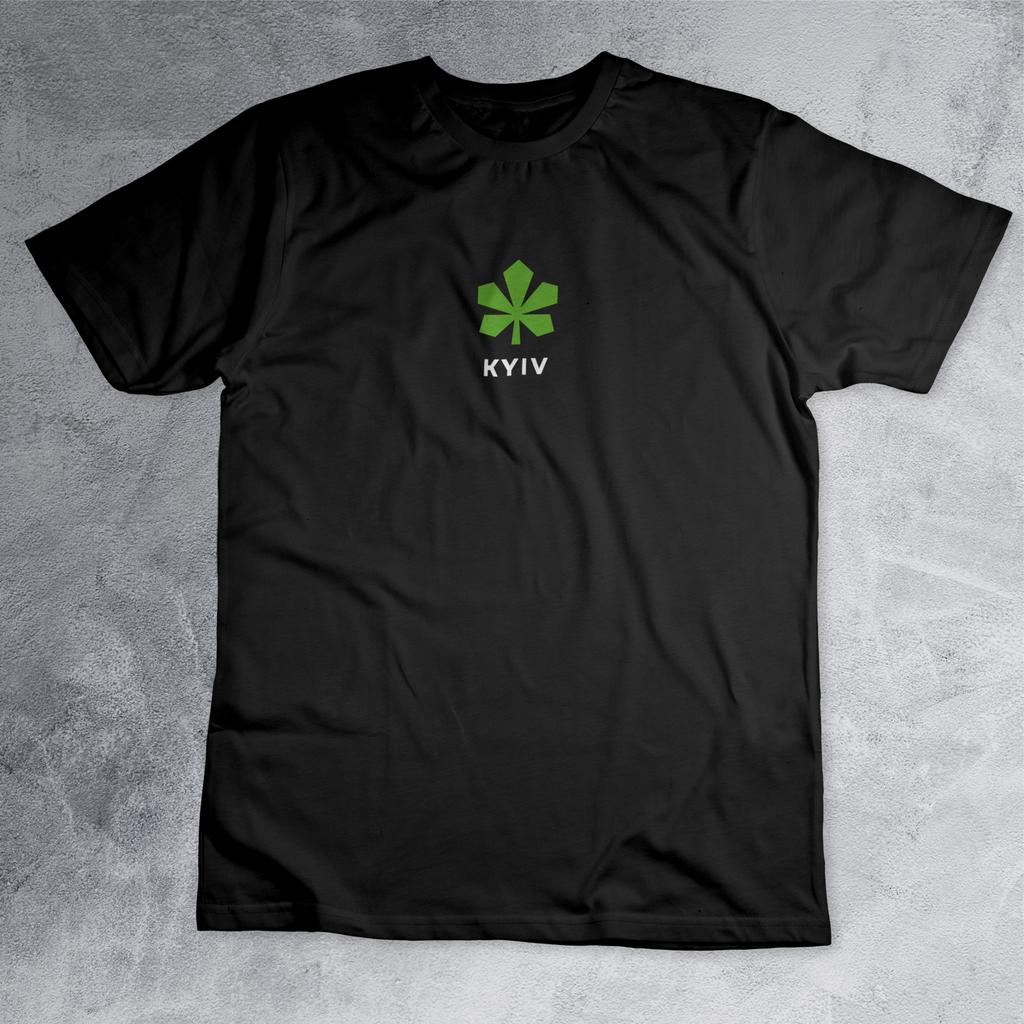 Футболка з принтом "Логотип Київ" FT0017