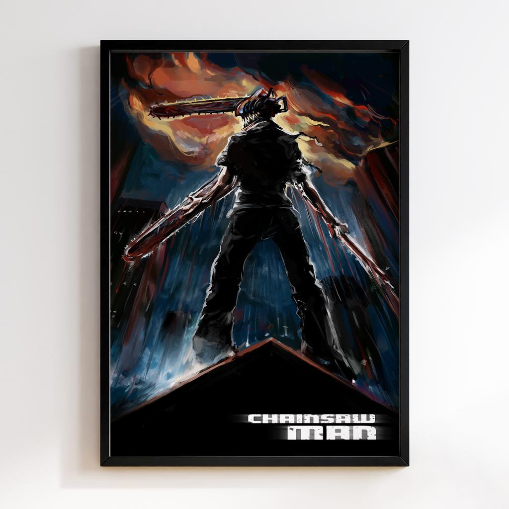 Постер Людина-Бензопила (Chainsaw Man) HM07