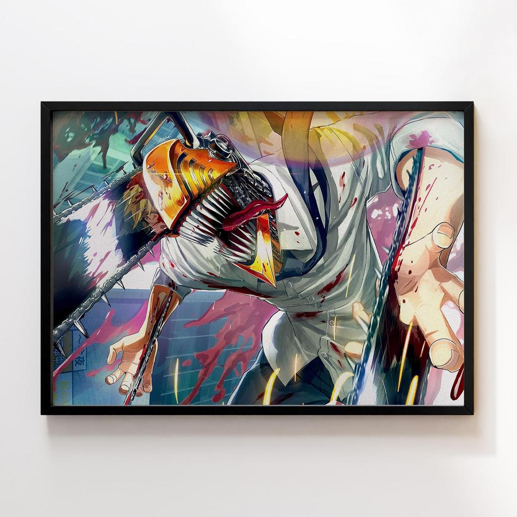 Постер Людина-Бензопила (Chainsaw Man) HM21