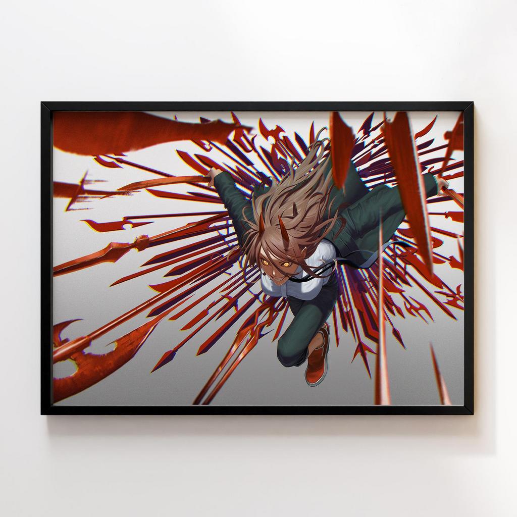 Постер Людина-Бензопила (Chainsaw Man) HM22