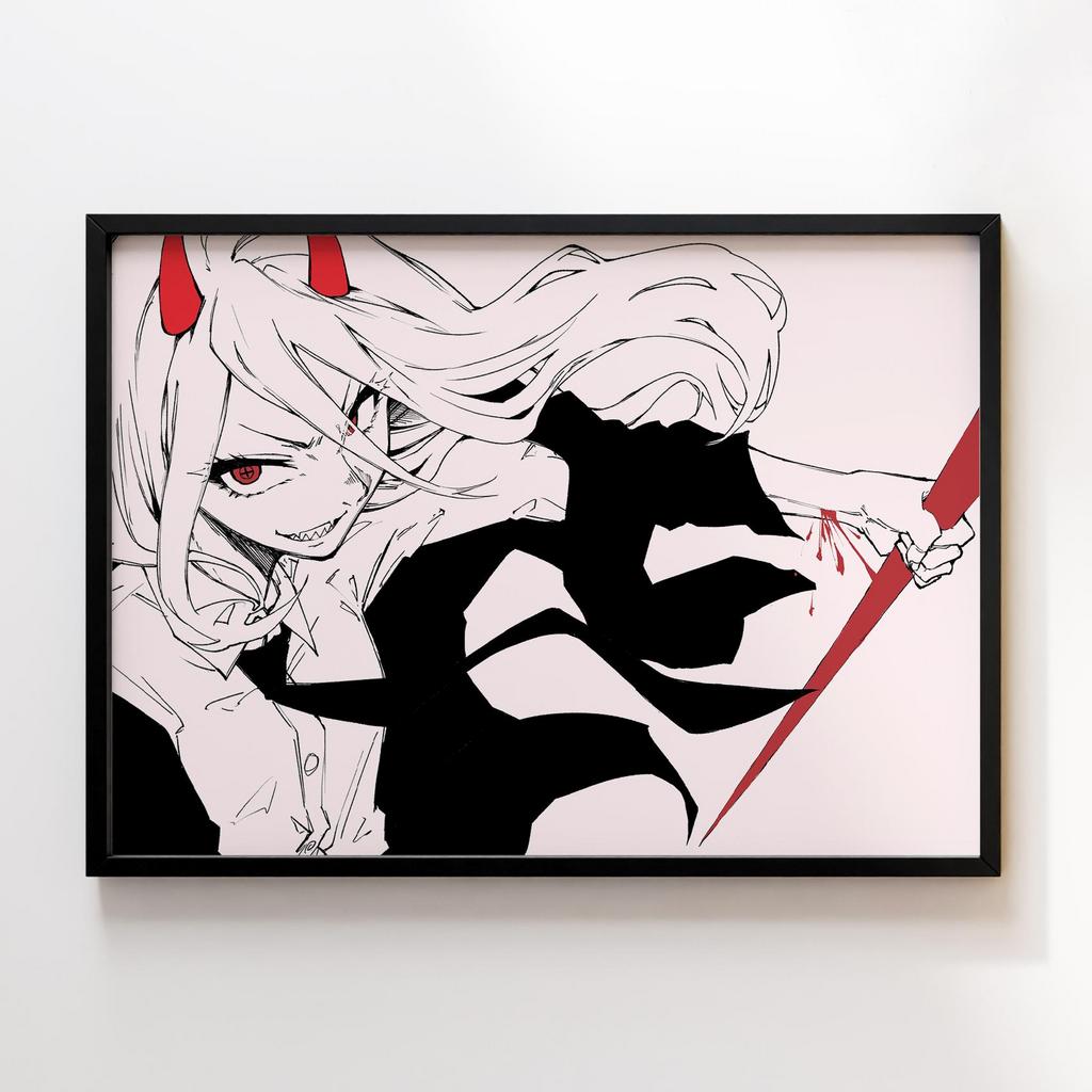 Постер Людина-Бензопила (Chainsaw Man) HM24