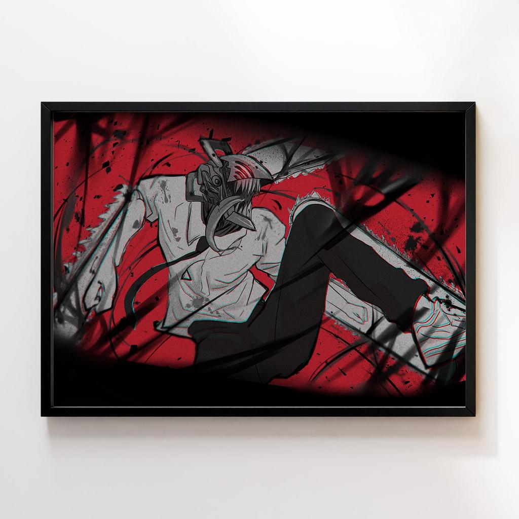 Постер Людина-Бензопила (Chainsaw Man) HM26