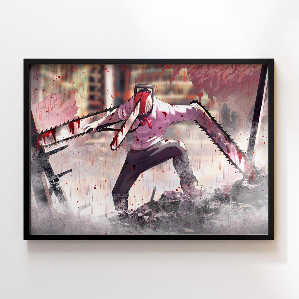 Постер Людина-Бензопила (Chainsaw Man) HM28