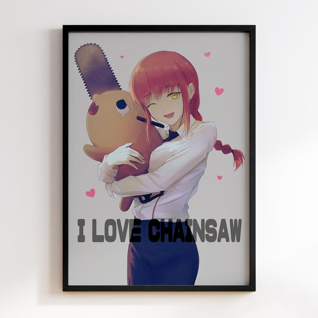 Постер Людина-Бензопила (Chainsaw Man) HM30