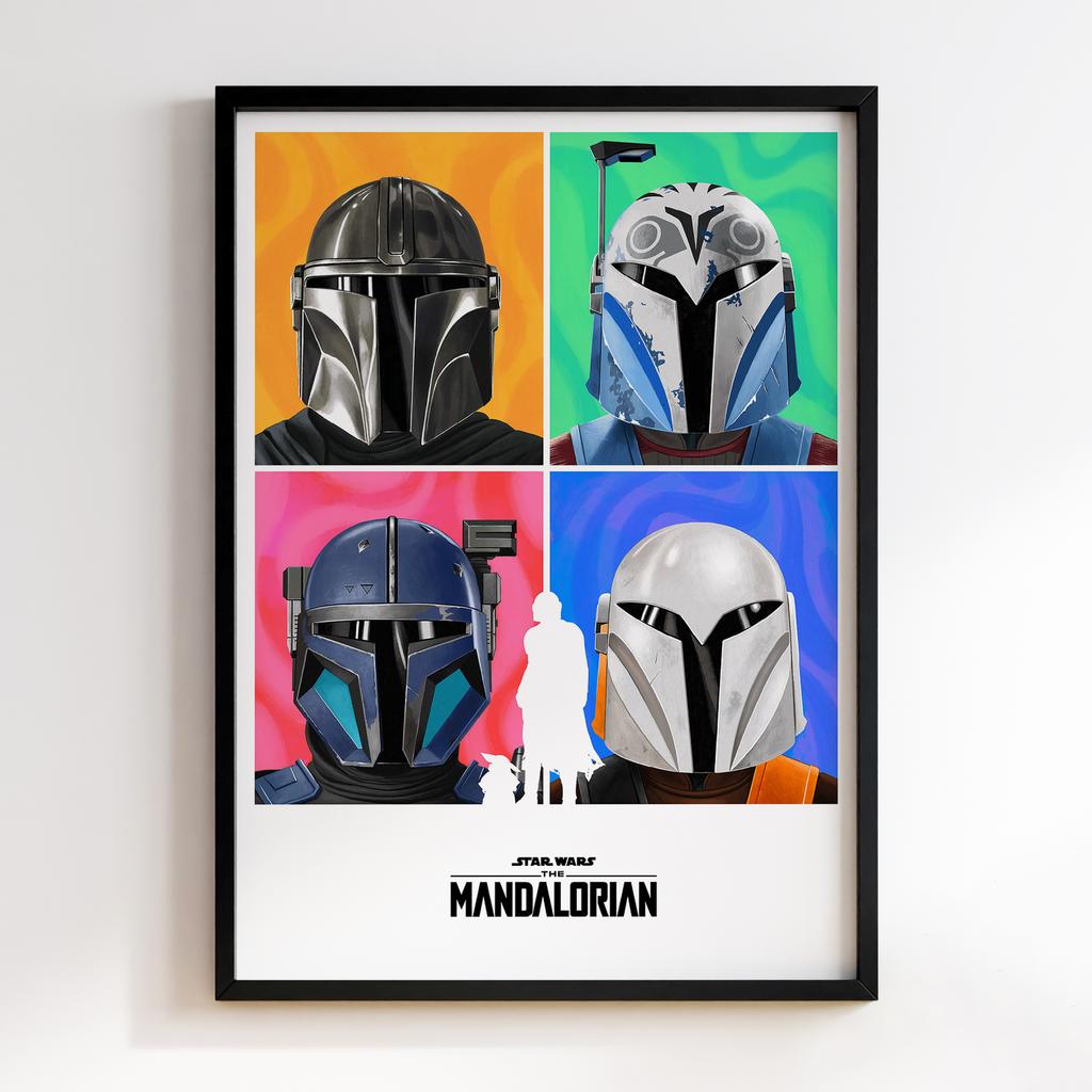 Постер Мандалорець (the Mandalorian) M018