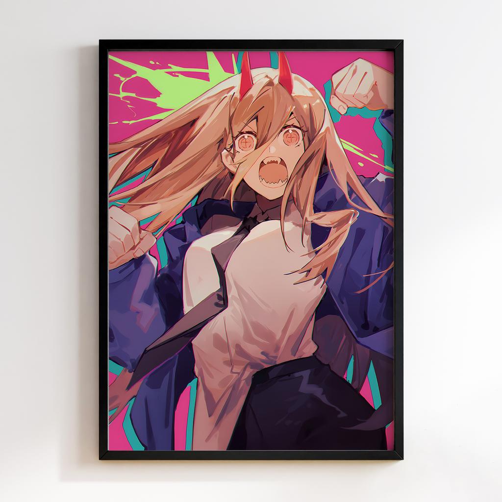 Постер Людина-Бензопила (Chainsaw Man) HM33