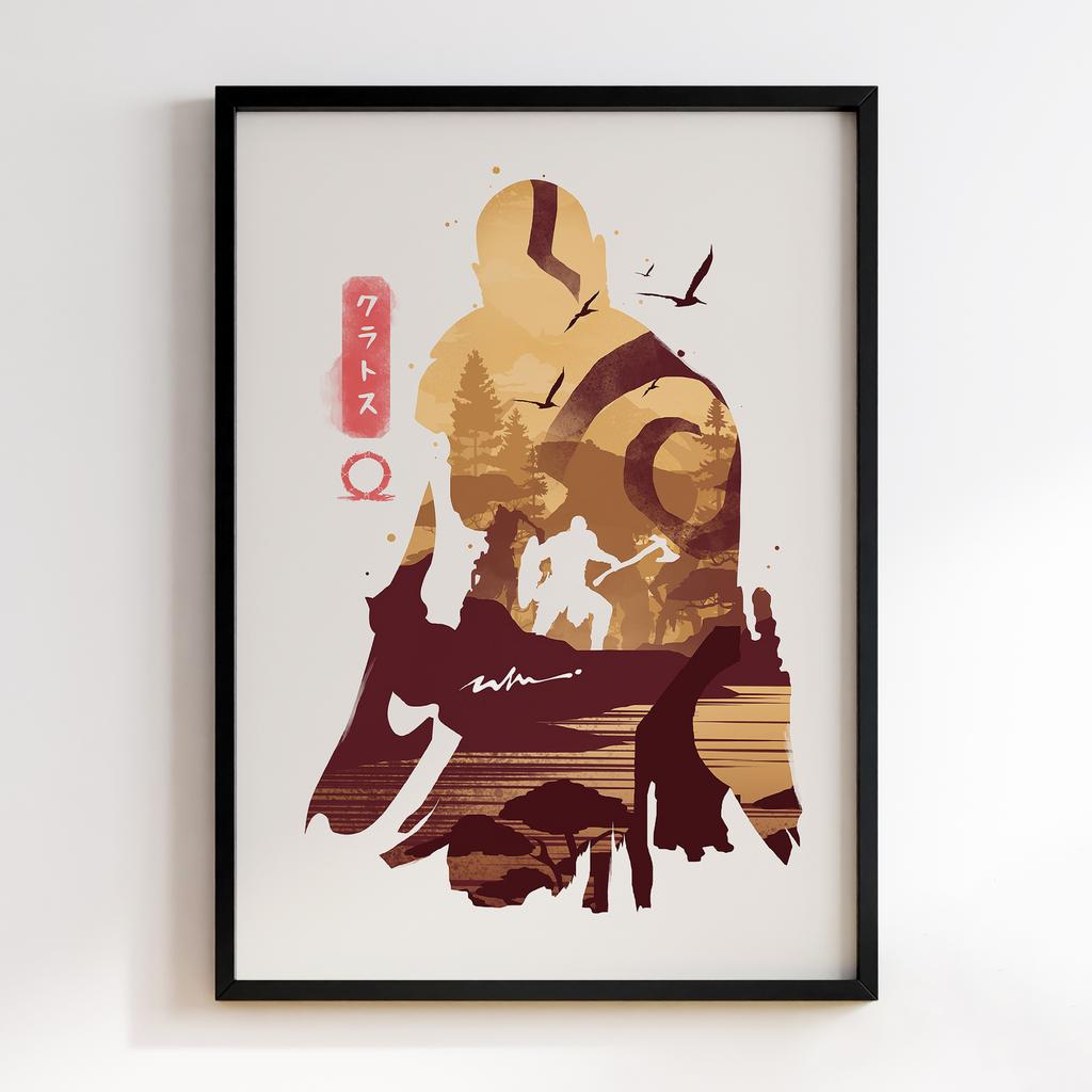 Постер God of War (Бог Війни) GW01