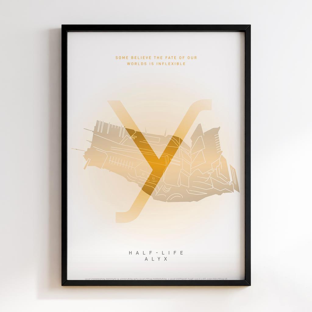 Постер Half Life HL01