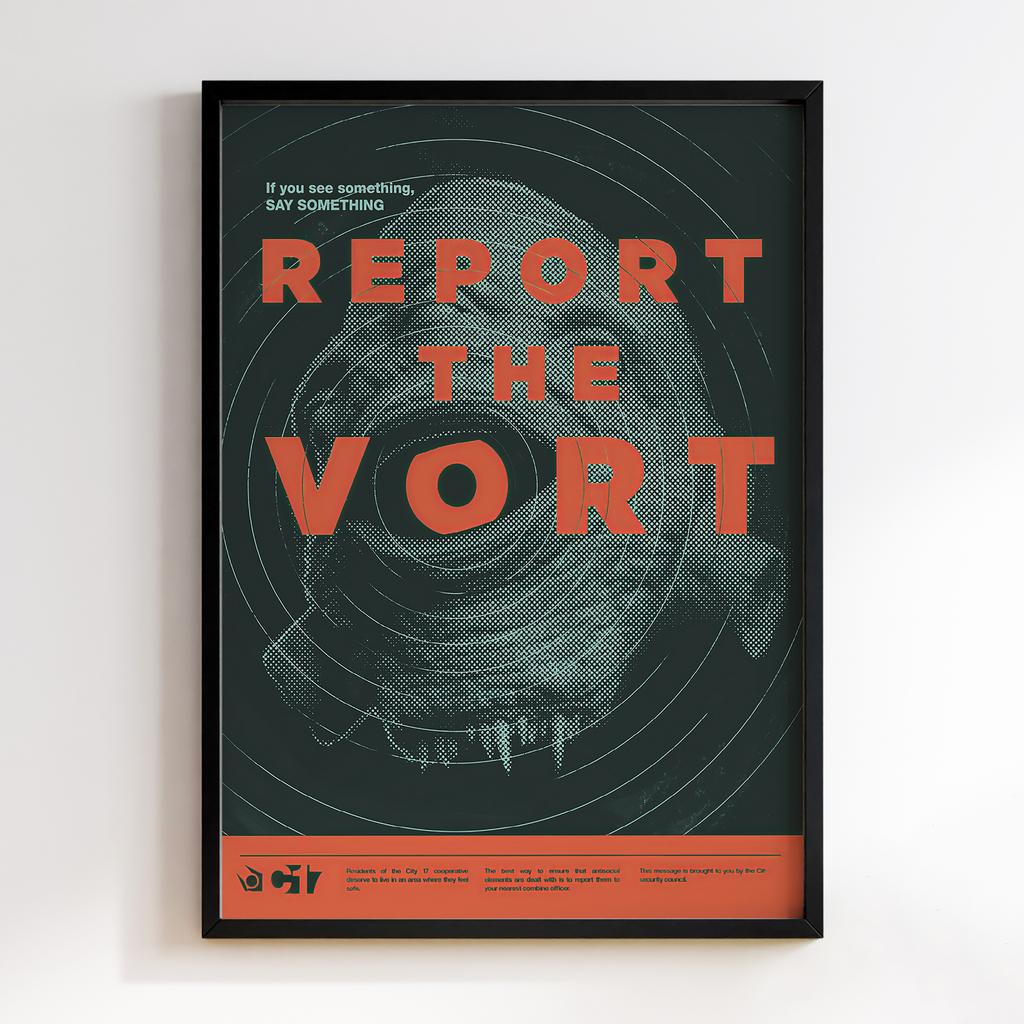 Постер Half Life HL09