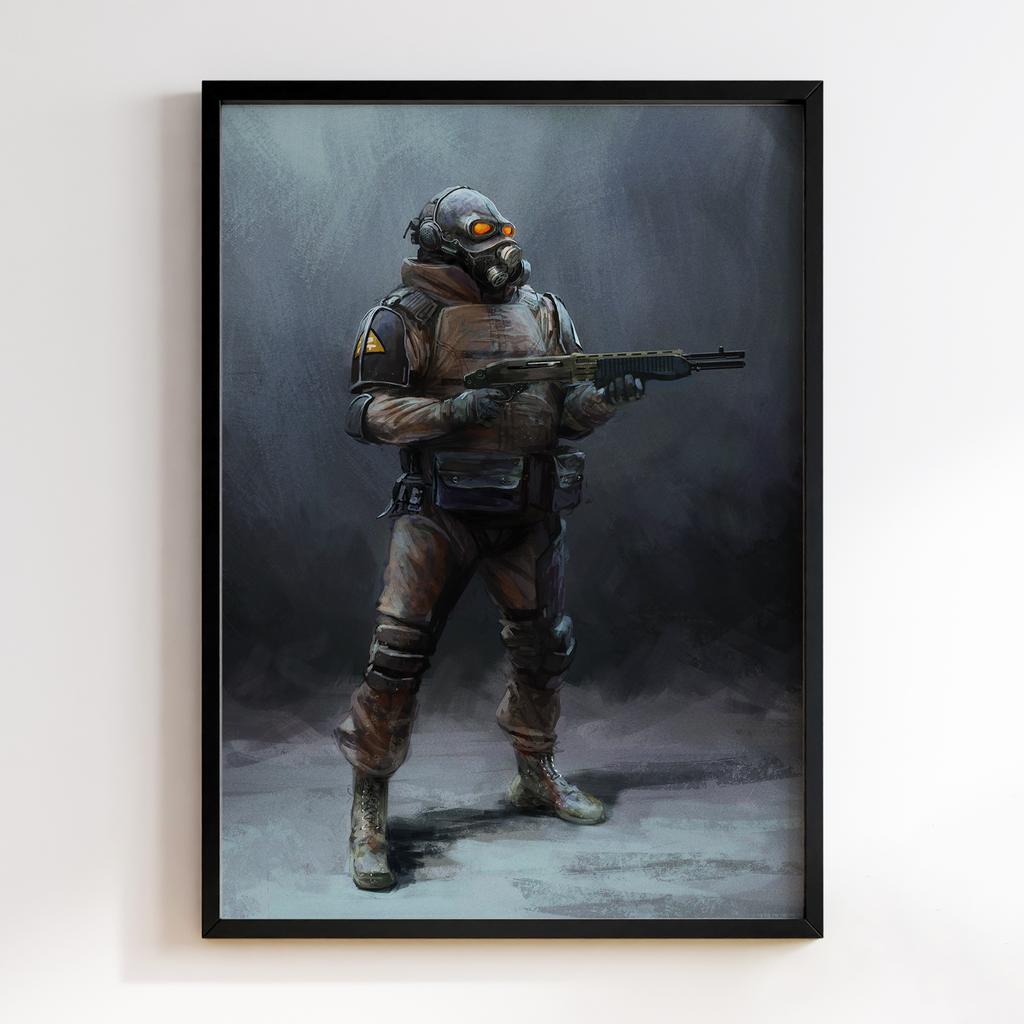 Постер Half Life HL16