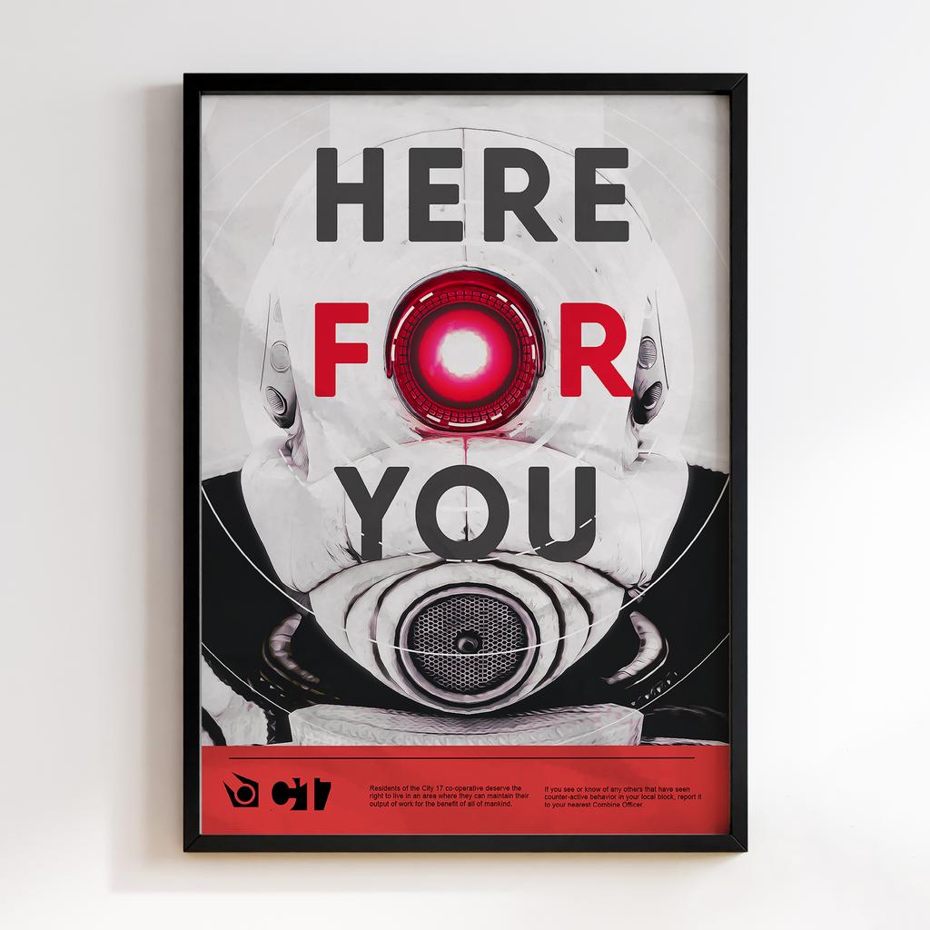 Постер Half Life HL20