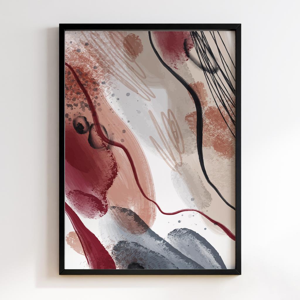 Постер Абстракція Бохо (Boho Boho Abstract) BA01