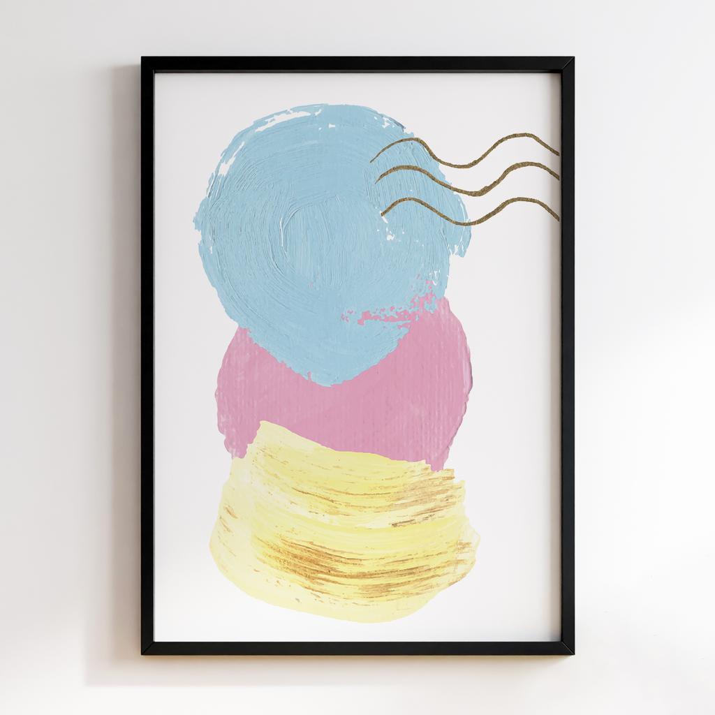 Постер Абстракція Бохо (Boho Boho Abstract) BA08