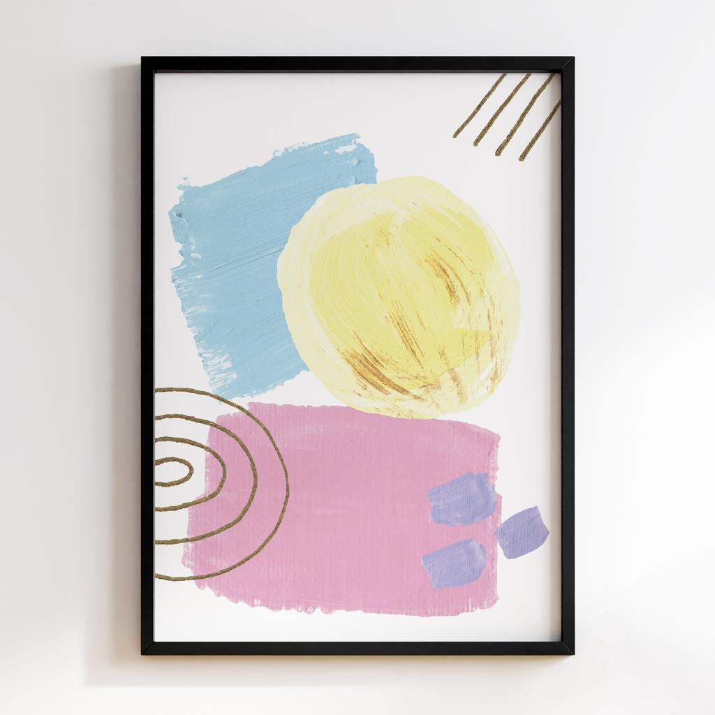 Постер Абстракція Бохо (Boho Boho Abstract) BA10