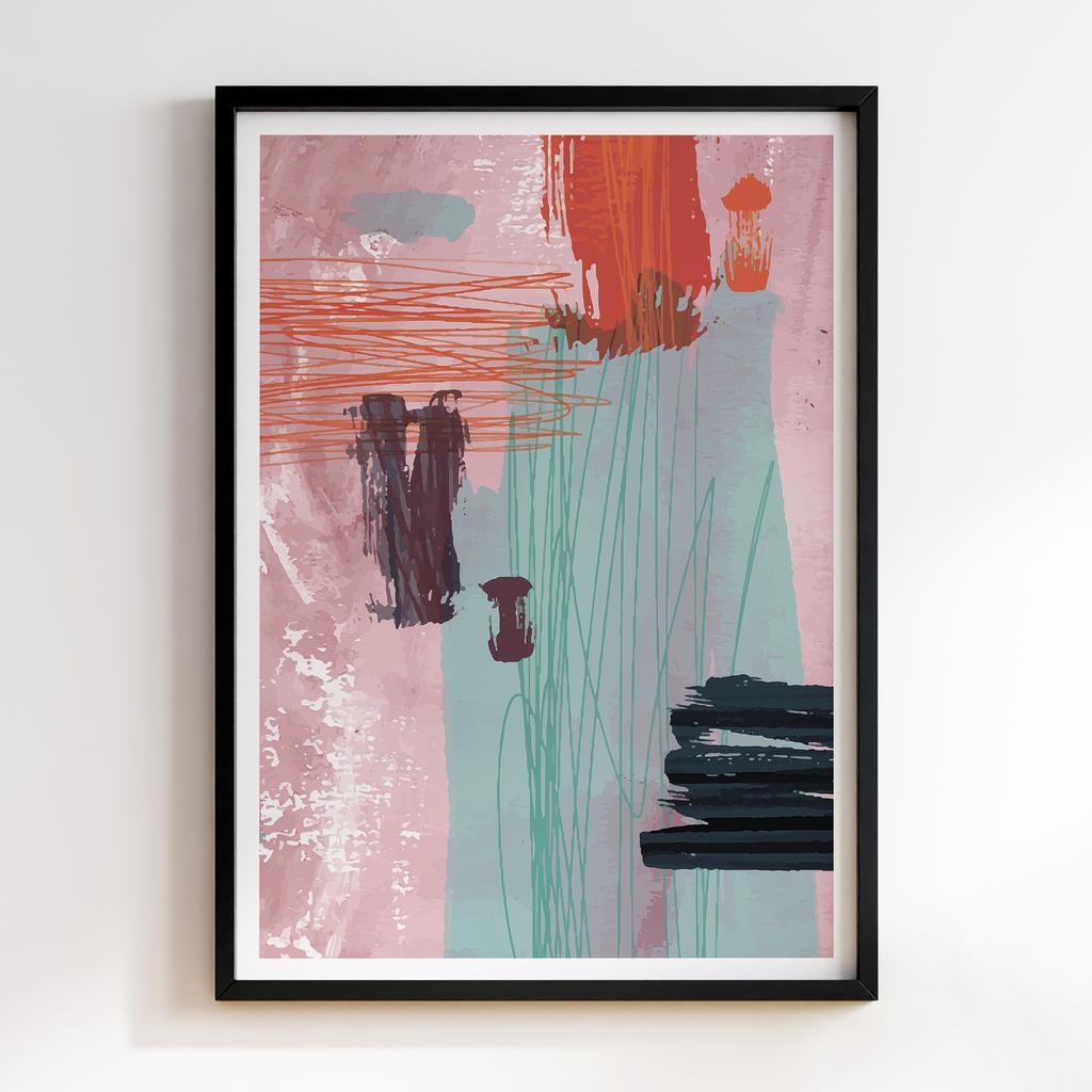 Постер Абстракція Бохо (Boho Boho Abstract) BA12