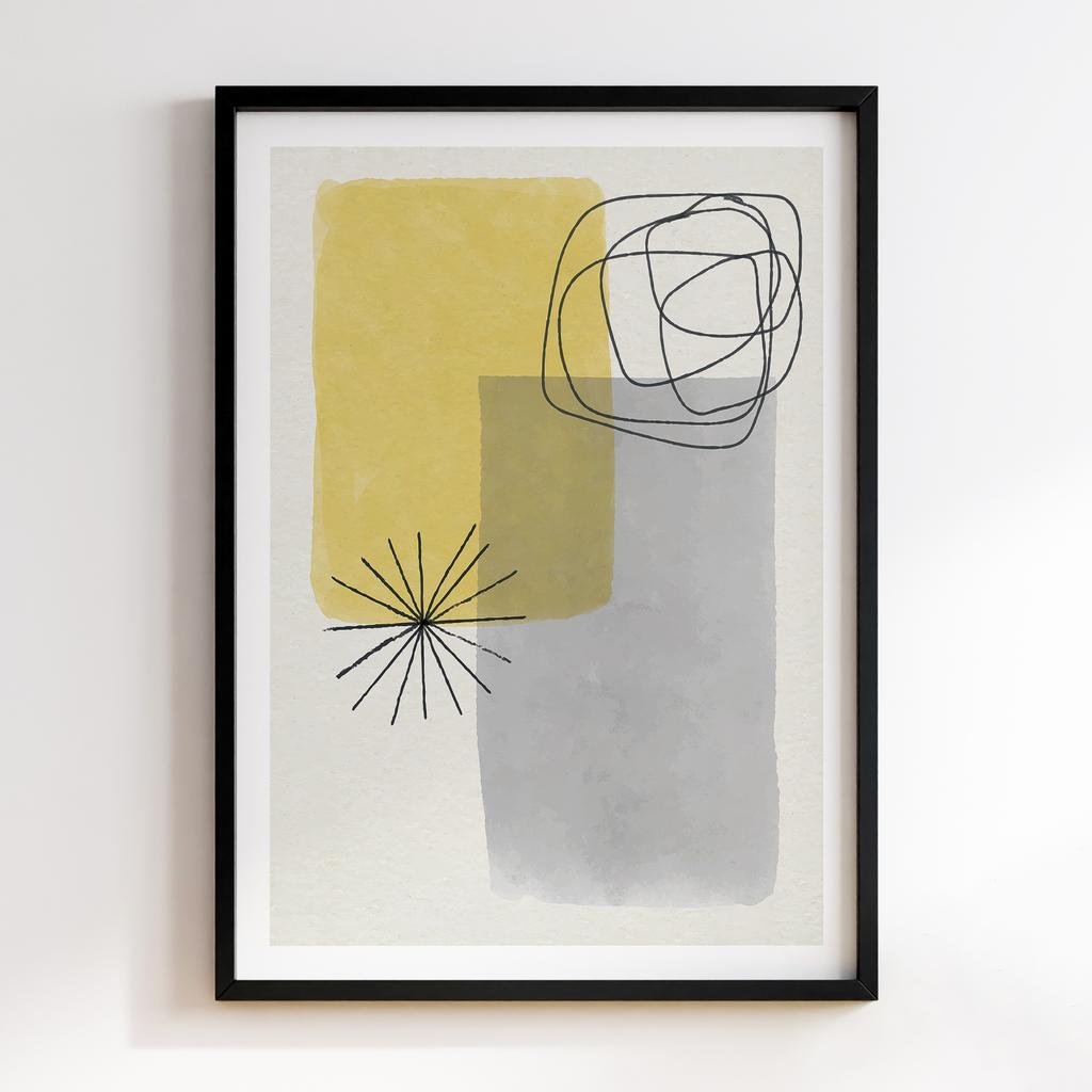 Постер Абстракція Бохо (Boho Boho Abstract) BA21