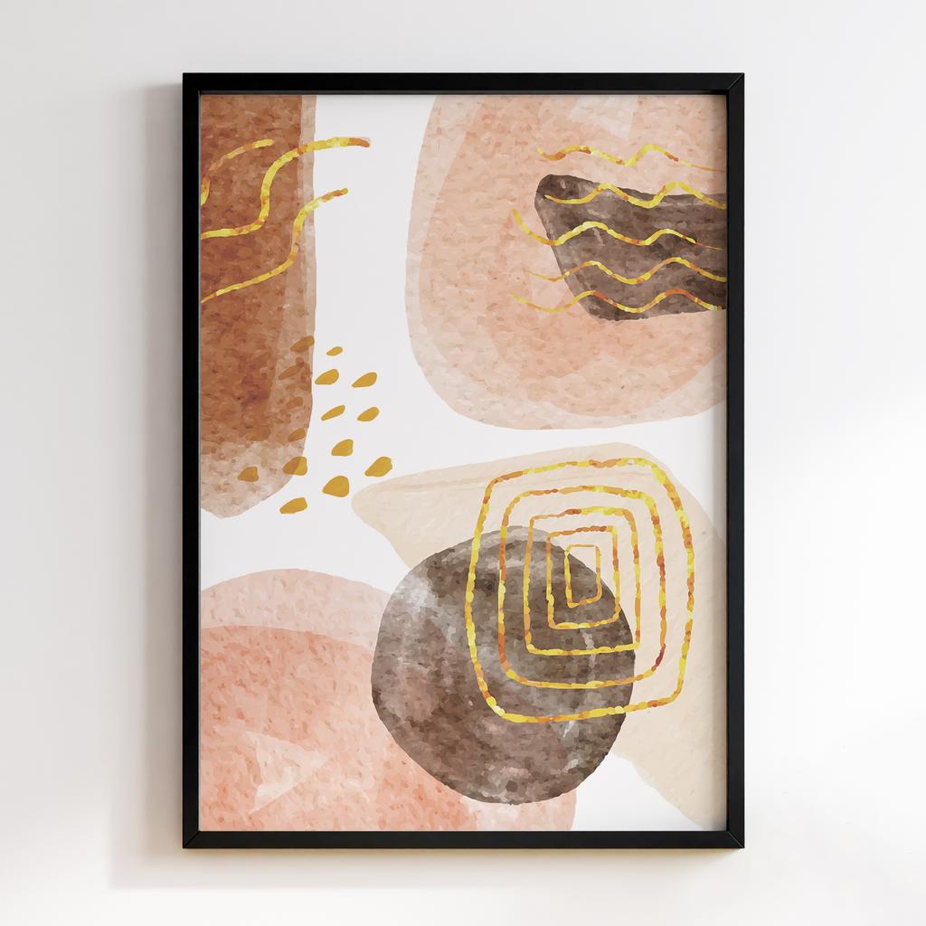 Постер Абстракція Бохо (Boho Boho Abstract) BA32