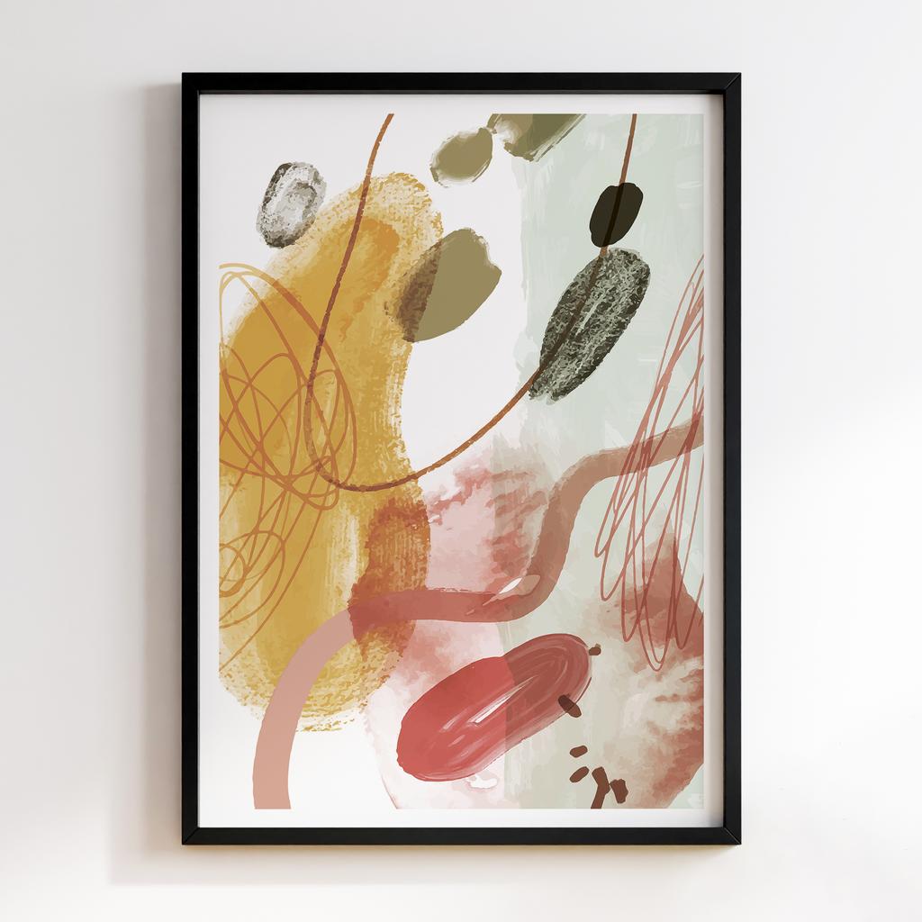 Постер Абстракція Бохо (Boho Boho Abstract) BA33