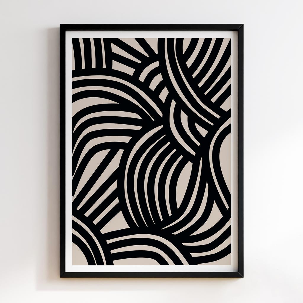 Постер Абстракція Бохо (Boho Abstract) BA48